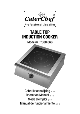 TABLE TOP INDUCTION COOKER