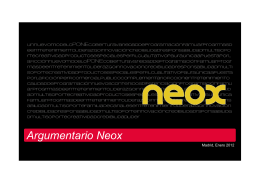 Argumentario Neox