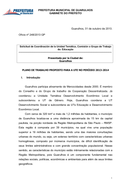 Plano de Trabalho UTE Guarulhos 2014_Port_Esp