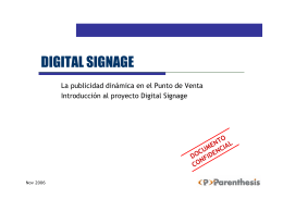 La publicidad dinámica en el Punto de Venta