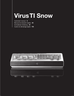 Virus TI Snow - Access Music
