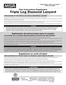 Triple Leg Diamond Lanyard