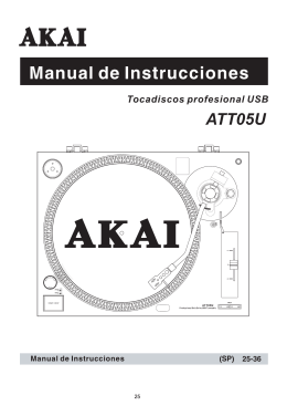 Manual de Instrucciones