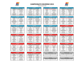 CAMPEONATO INVIERNO 2015