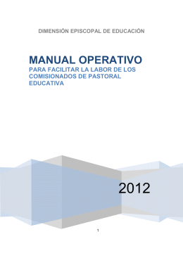 MANUAL OPERATIVO PAST EDUCATIVA
