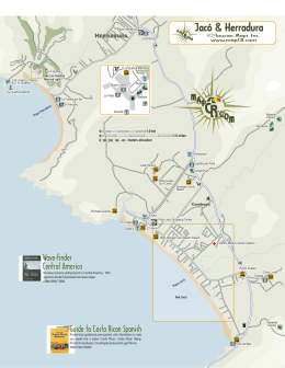 Jaco Beach - Toucan Maps Inc.