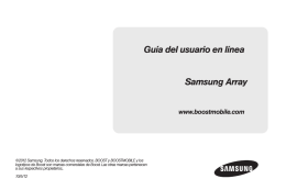 Samsung Array - Boost Mobile