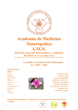 Academia de Medicina Naturopatica A.M.N.