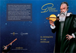 Galileo Galilei. El mensajero de las estrellas