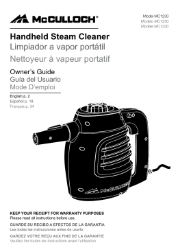 Handheld Steam Cleaner Limpiador a vapor