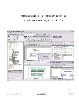 Introduccion a la programacion de controladores logicos (PLC)