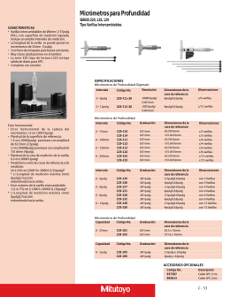 Micrometros de Profundidad