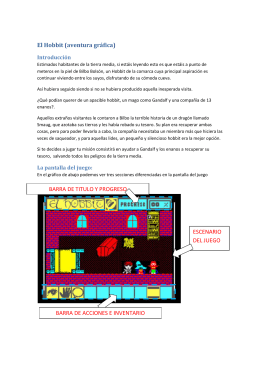 El Hobbit (aventura gráfica) - ZX