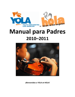Manual para Padres