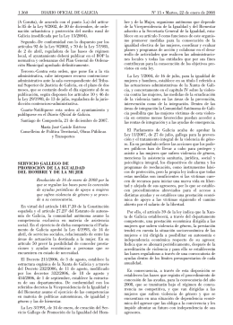 1.360 DIARIO OFICIAL DE GALICIA Nº 15 Martes, 22 de enero de