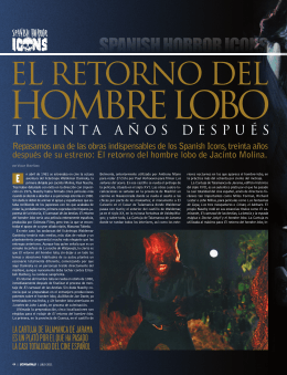 El retorno del hombre lobo de Jacinto Molina.