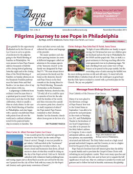 Pilgrims journey to see Pope in Philadelphia
