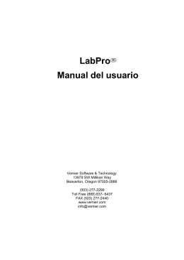 Manual LabPro Castellano