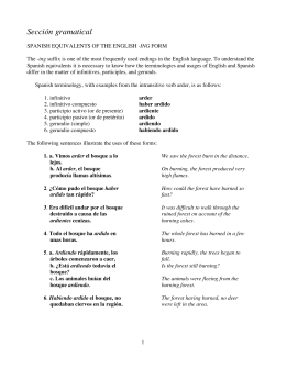 Sección gramatical - Jon`s English Site!