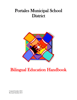 Bilingual Education Handbook
