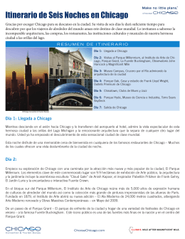 Itinerario de Seis Noches en Chicago