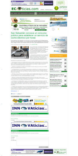 San Sebastián convoca un concurso público para