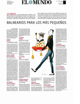 Balnearios para niños.