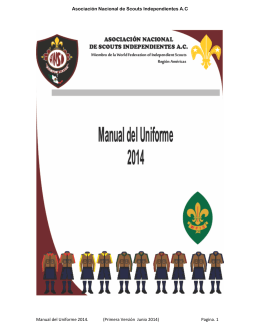 Manual del Uniforme 2015