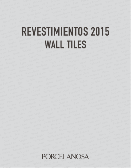 Revestimientos 2015 Wall Tiles