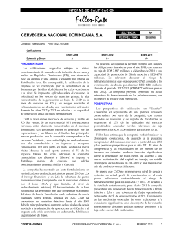 Informe CND 2011