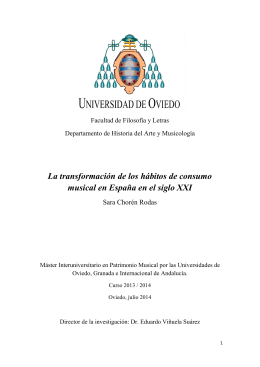 La transformación de los hábitos de consumo musical en España en