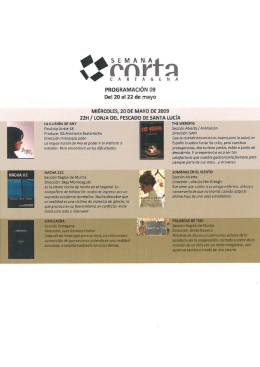 Programa de la IV Semana Corta