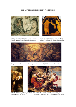 Mitologia e Iconografia - Grado de Historia del Arte UNED