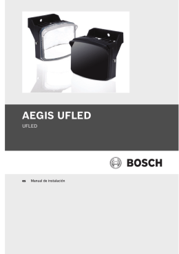 Manual de instalación - Bosch Security Systems