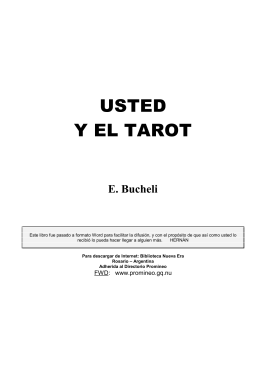Bucheli - Usted Y El Tarot .