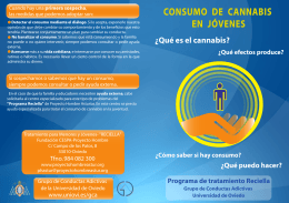 ¿Qué es el cannabis? - Universidad de Oviedo