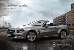 Accesorios originales para la Clase SL - Mercedes