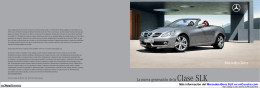 Catálogo del Mercedes-Benz SLK