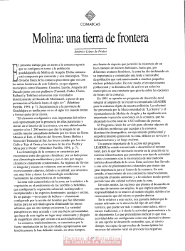 Molina: una tierra de frontera