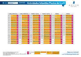 consulta horarios - Basico Sport Center