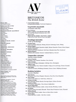 Director Editor Luis Fernández—Galiano Redactora jefe Etlt`t`or in