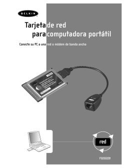 Tarjeta de red para computadora portátil