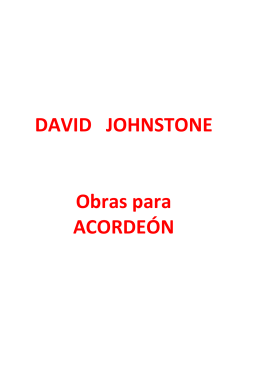 DAVID JOHNSTONE - Johnstone