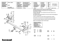 Montagehandleldlng Daewoo Leganza Typegoedkeuringsnr. Max