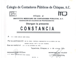 colegio de contadores publicos de chiapas