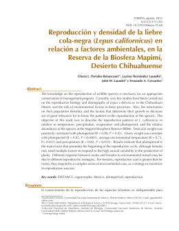 l - AMMAC: Acerca de la Asociación Mexicana de Mastozoología