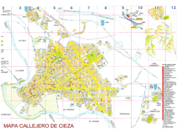 MAPA CALLEJERO DE CIEZA