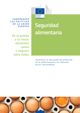 Seguridad alimentaria