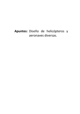 Diseño de helicópteros y aeronaves diversas.