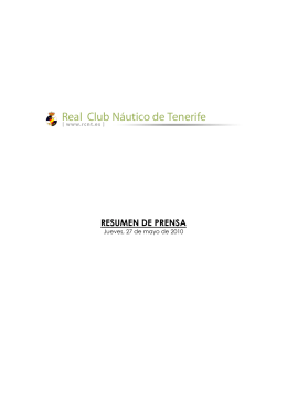 27dia : planillo 80 : 43 : 43 - Real Club Náutico de Tenerife
